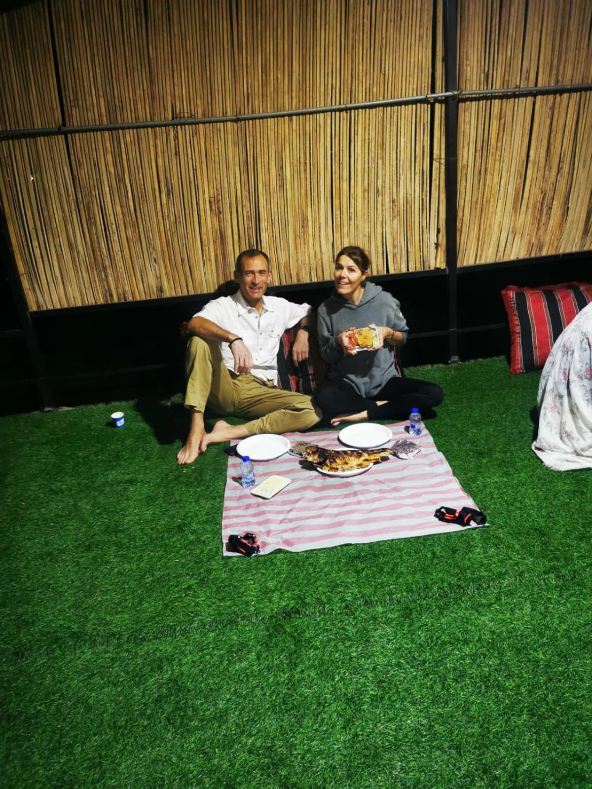 Bedouin Nights Camp Hotell Al Wāşil Rum bild