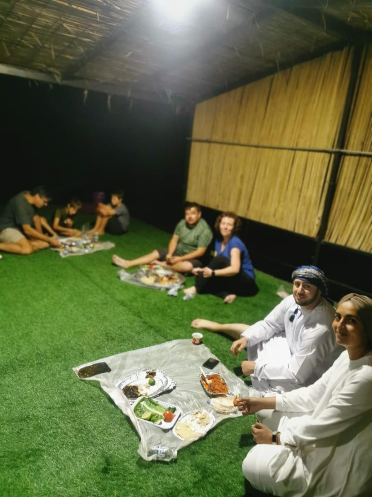 Bedouin Nights Camp Hotell Al Wāşil Rum bild